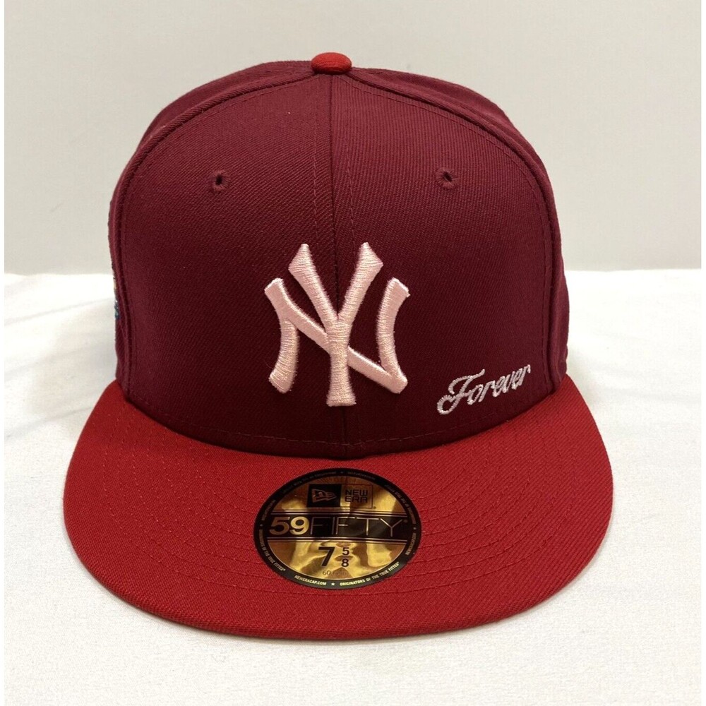 New York Yankees New Era 59Fifty Hat 7 5/8 Forever Jae Tips 2001 World Series